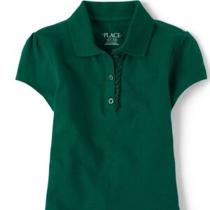The Children's Place Emerald Polo Shirt